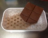 パパも子供も喜ぶ！化石発掘チョコレート作り方5写真