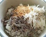 ぶ厚い納豆卵焼きのおにぎらず作り方1写真