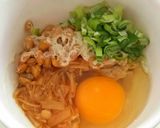 ぶ厚い納豆卵焼きのおにぎらず作り方3写真