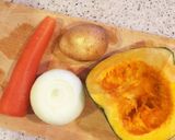 ほっこり♪かぼちゃ豆乳スープ作り方2写真