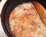 ほっこり♪かぼちゃ豆乳スープ作り方7写真