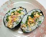 油揚げとイカの塩辛のおにぎらず作り方9写真