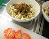 甘辛ナムプラーひき肉の冷やしうどん作り方5写真