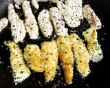 お手軽！ささみのふりかけパン粉焼き作り方5写真
