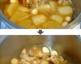 手羽元と大根の照り煮。【圧力鍋】作り方5写真