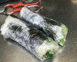 春の香りの菜の花の昆布〆作り方4写真
