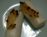 簡単☆白ネギの白味噌焼き作り方4写真
