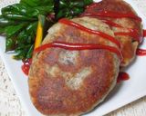 ♬さば缶deコロッケハンバーグ♬作り方5写真