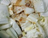 すき焼き風牛スジ煮込み作り方2写真