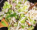 たっぷり野菜の【焼きうどん】作り方9写真