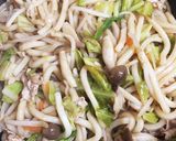 たっぷり野菜の【焼きうどん】作り方11写真