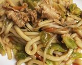 たっぷり野菜の【焼きうどん】作り方12写真