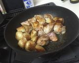 鶏とじゃがいもの麻婆ソース和え作り方2写真