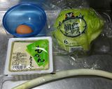 ☆レタスたまごすーぷ☆作り方1写真
