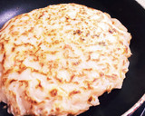 卵無しで！ふわとろ絶品！白菜お好み焼き！作り方4写真