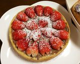 QC☆苺のチョコレートタルトケーキ作り方6写真