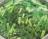 ぱぱっと！ほうれん草の胡麻和え作り方1写真