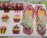 簡単♪豚肉のキャベツとチーズ巻き作り方4写真