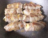 簡単♪豚肉のキャベツとチーズ巻き作り方7写真