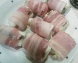 下仁田葱の豚バラ肉巻トマトソース煮作り方4写真