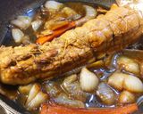 豚バラで煮豚♪作り方5写真