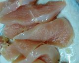 鶏胸肉の♪冷めても柔らかチキンカツ♡作り方5写真