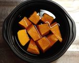 ラクッカーで作る♪ かぼちゃの煮物✧作り方2写真
