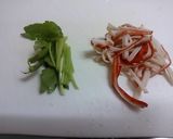 かにかま入りかき玉汁作り方1写真