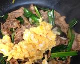 葉玉ねぎの豚玉炒め作り方4写真