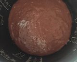 HMで甘くないチョコ バナナケーキ炊飯器作り方4写真