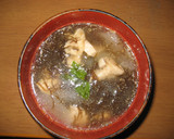 簡単！給食ででるもずくｽｰﾌﾟ（中華風）作り方3写真
