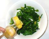 ほうれん草のごま和え♪砂糖なし塩醤油ゴマ作り方4写真
