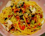 鶏肉と野菜のアンチエイジングパスタ♡作り方7写真