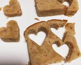 ココアとイチゴのハート パウンドケーキ作り方2写真