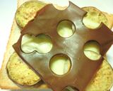 トロっと生チョコチーズ⋆『焼』芋トースト作り方7写真