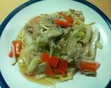 あっさり味の野菜たっぷり！あんかけ麺作り方16写真