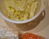野菜たっぷり♪チーズと一緒に肉巻き★作り方1写真