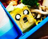 アドベンチャータイム★ジェイクキャラ弁作り方1写真