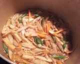 ごぼうと中骨水煮缶で！美味しくカルシウム作り方5写真