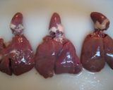 簡単常備菜　鶏肝の甘辛煮作り方1写真