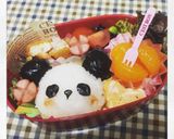 キャラ弁♡パンダ作り方1写真