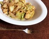 簡単！和風クリームパスタ作り方5写真