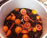 鉄分たっぷり！ドライフルーツの赤ワイン煮作り方1写真