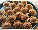 友チョコに♪大量生産♪チョコマドレーヌ作り方5写真