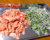 "簡単美味" ジャコと鮭の混ぜご飯!作り方2写真