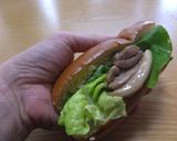 ハニー照り焼きチキンサンド作り方9写真