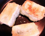 簡単餅おやつ♪揚げ焼きヨモギ餅(草餅)作り方3写真