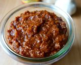 ピリ辛そぼろといり卵の二色丼作り方4写真