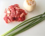 黒こしょう香る☆れんこんと牛肉の甘辛炒め作り方1写真