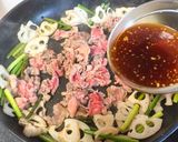 黒こしょう香る☆れんこんと牛肉の甘辛炒め作り方5写真
